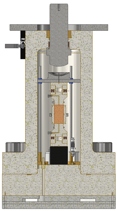 Rock Mechanics Triaxial Core Holder