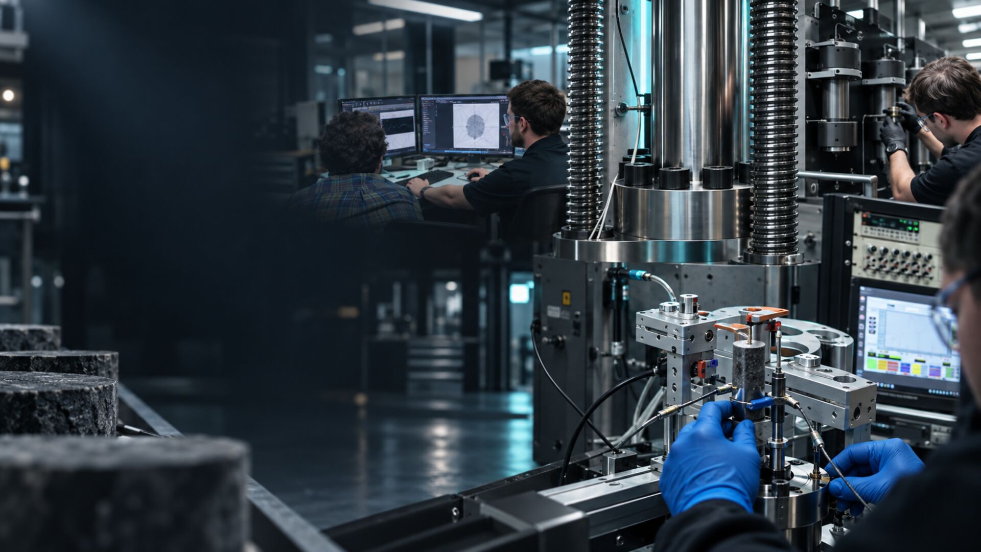 MetaRock Laboratories testing facility