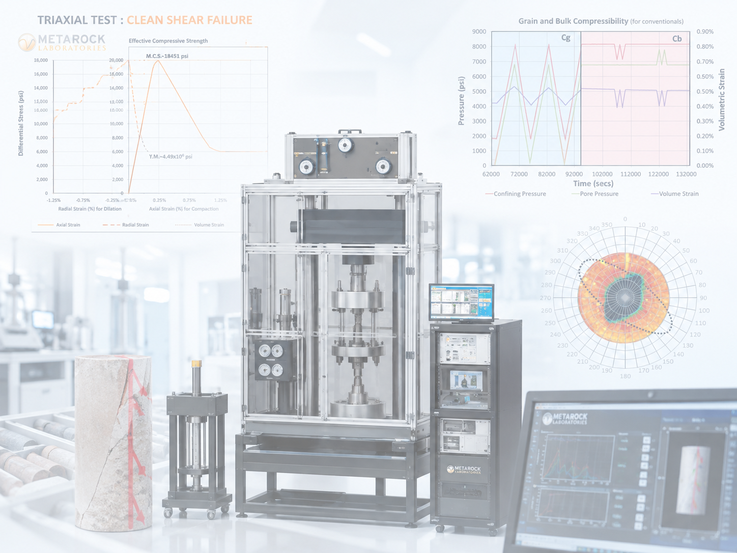 MetaRock rock mechanics testing laboratory