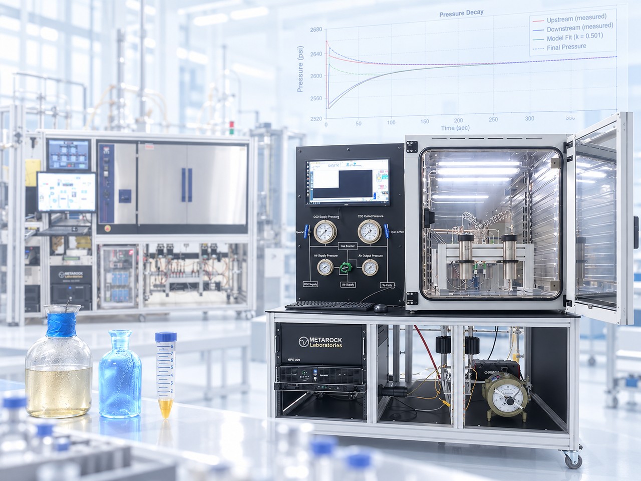 Special core analysis testing in the MetaRock laboratory